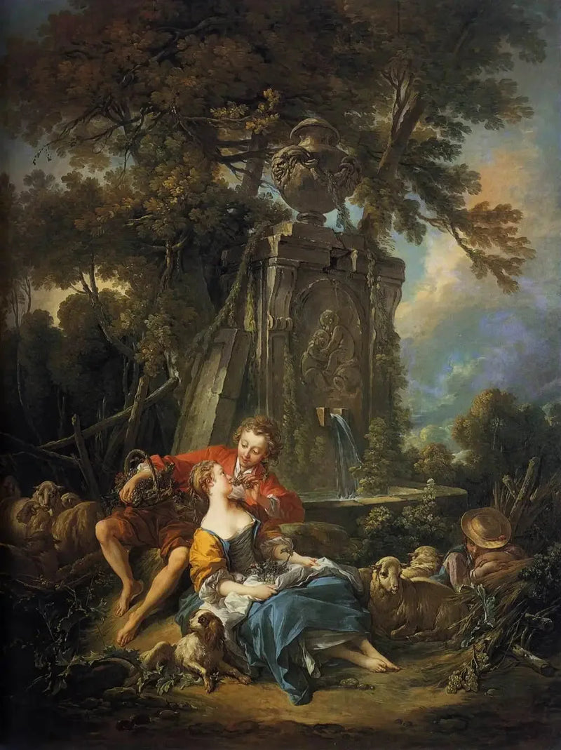 En efterårsmotiver - François Boucher