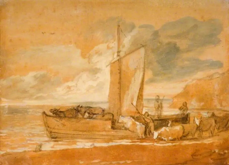 Et kvægspand - Thomas Gainsborough