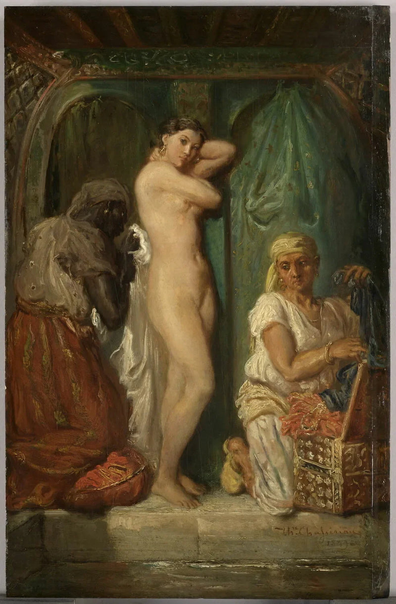 Et bad i seraillet - Théodore Chassériau