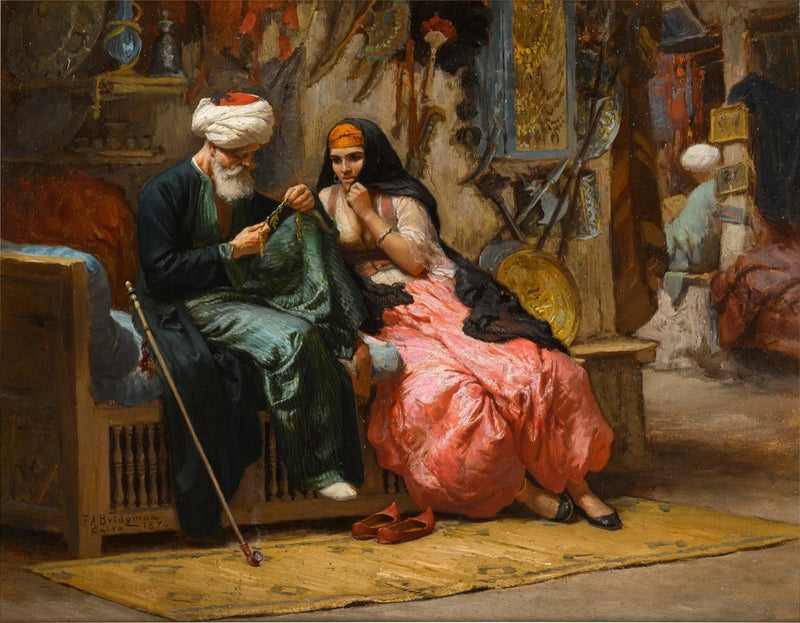 En værdifuld juvel - Frederick Arthur Bridgman