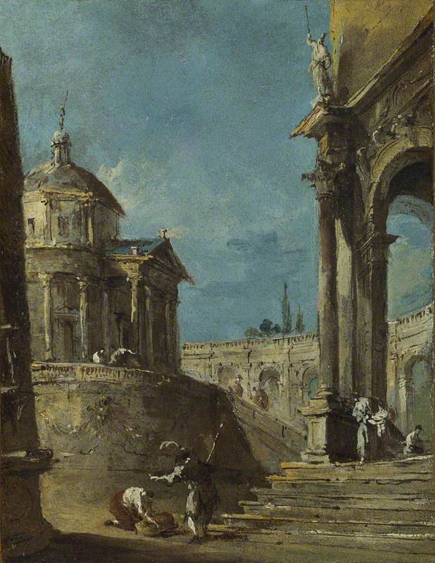 En arkitektonisk temperament - Francesco Guardi