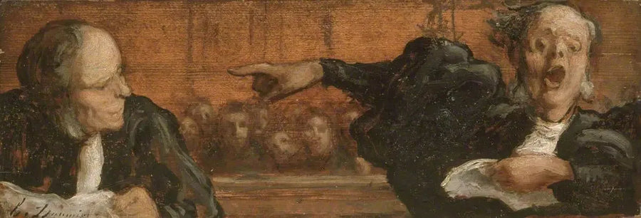 En berømt sag - Honoré Daumier