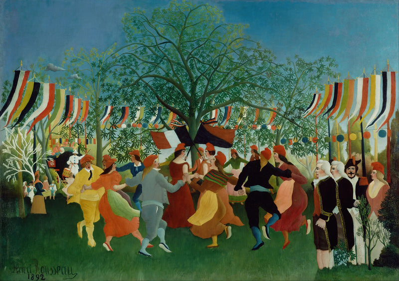 En hundredårsjubilæum for uafhængighed - Henri Rousseau