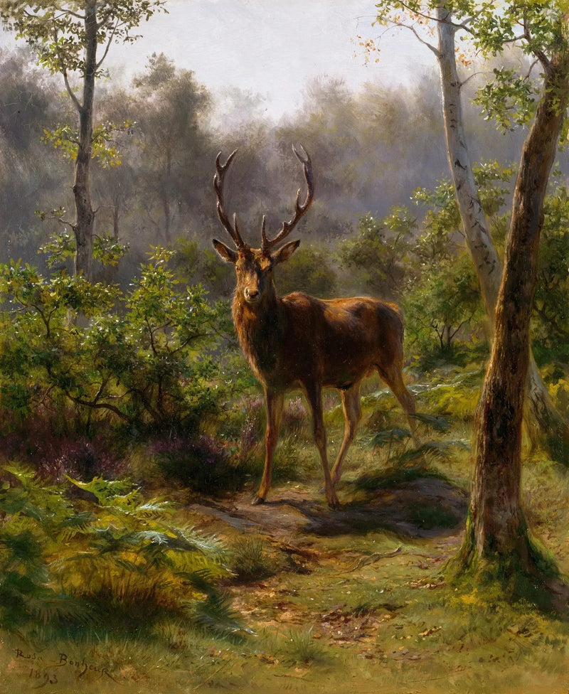 En hjort - Rosa Bonheur