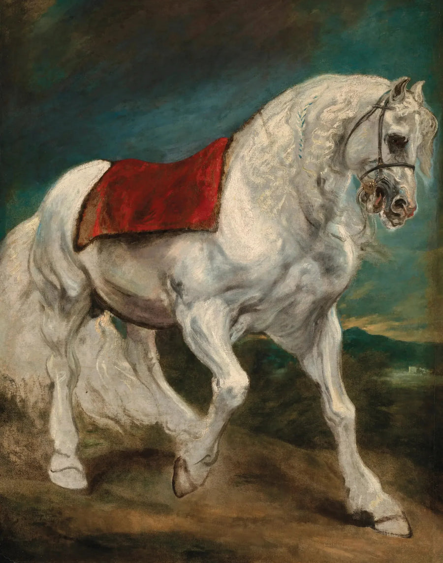 En andalusisk hest - Antoine van Dyck