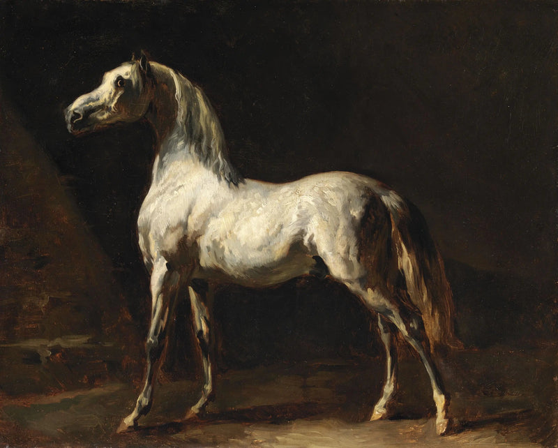 En hest - Théodore Géricault