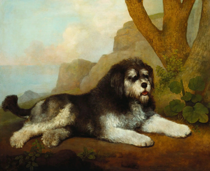 En hård hund - George Stubbs