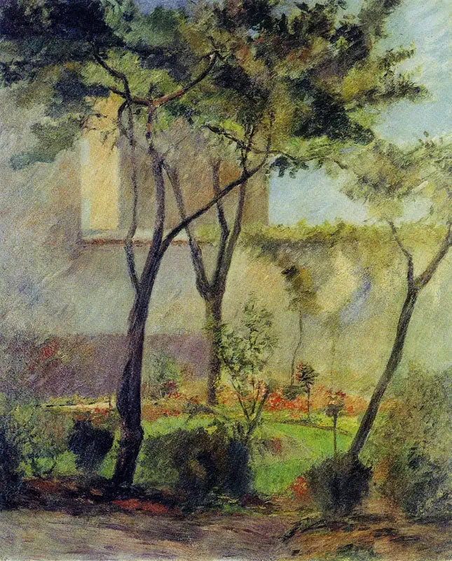 Et hjørne af haven, rue Carcel - Paul Gauguin