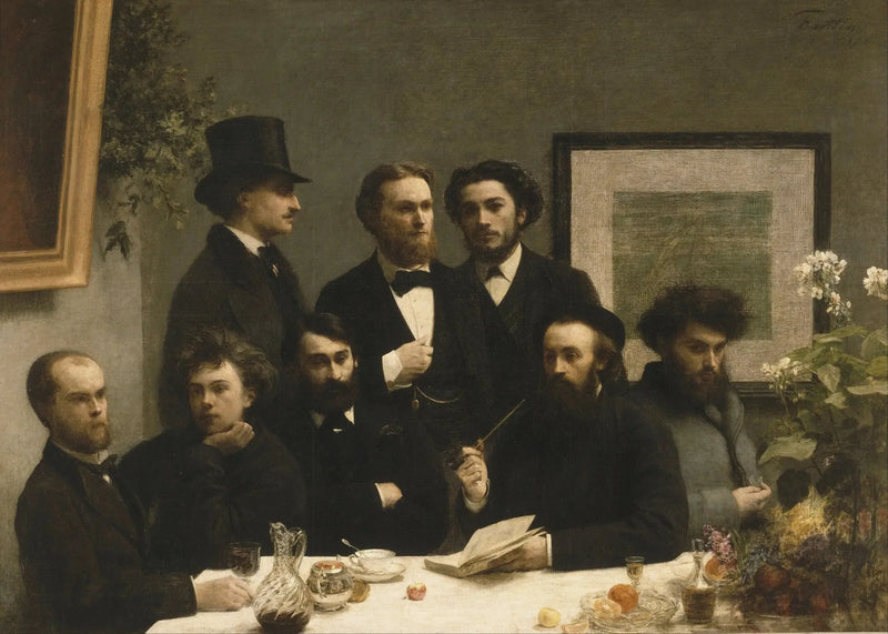 Et hjørne af et bord - Henri Fantin-Latour