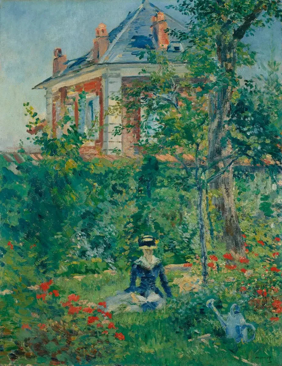 Et Hjørne af Bellevue Haven - Édouard Manet