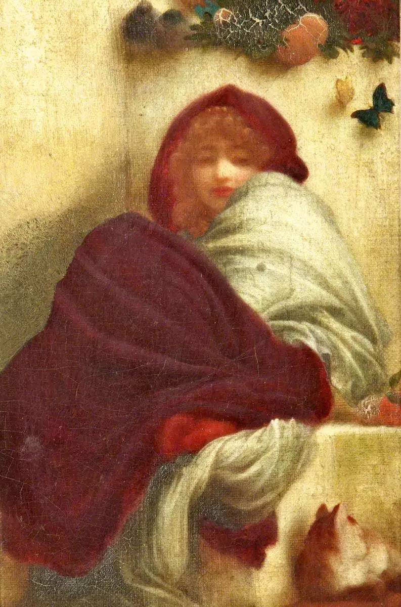 Et solrigt hjørne - Frederic Leighton