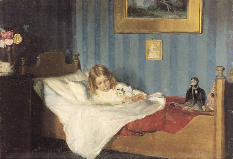En rekonvalescent - Michael Peter Ancher