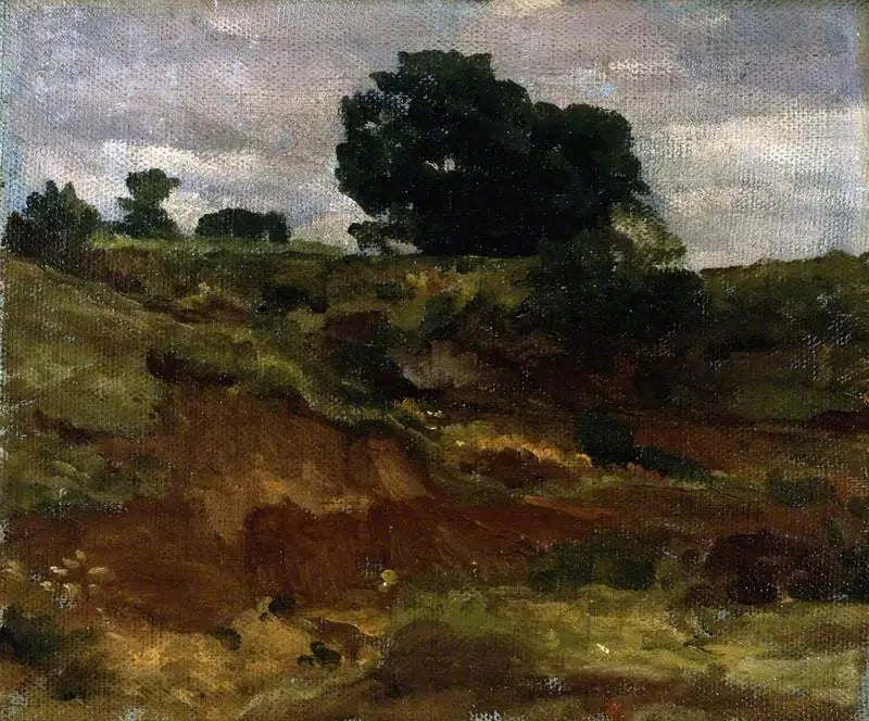 En skitse i Bedfordshire - Frederic Leighton