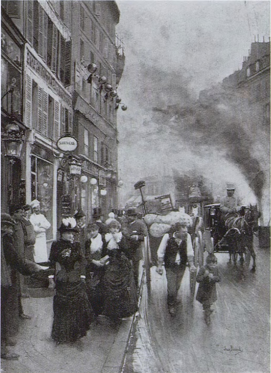 En flytning - Jean Béraud