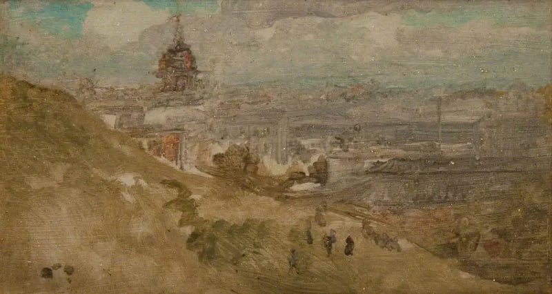 En fjern kuppel - James Abbott McNeill Whistler