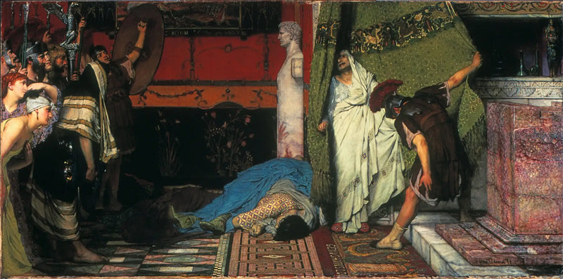 En romersk kejser (Claudius) - Lawrence Alma-Tadema