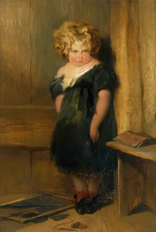En ond barn - Edwin Henry Landseer