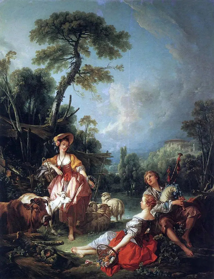 En Pastoral Sommer - François Boucher