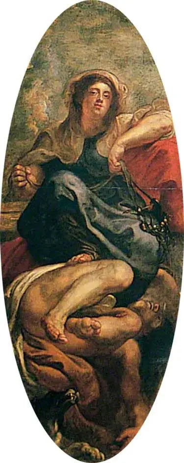 En klog regering holder tøjlen på overdrevne stridigheder - Peter Paul Rubens