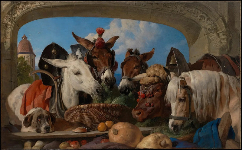 En gruppe dyr, Genève - Edwin Henry Landseer