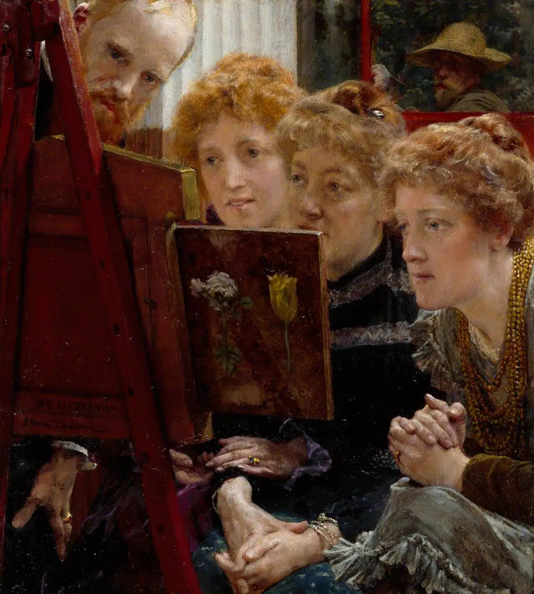Un groupe familial - Lawrence Alma-Tadema - Alpha Reproduction
