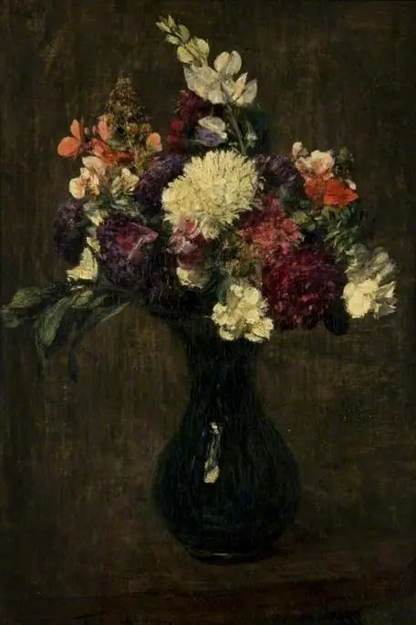 En blandet gruppe - Henri Fantin-Latour