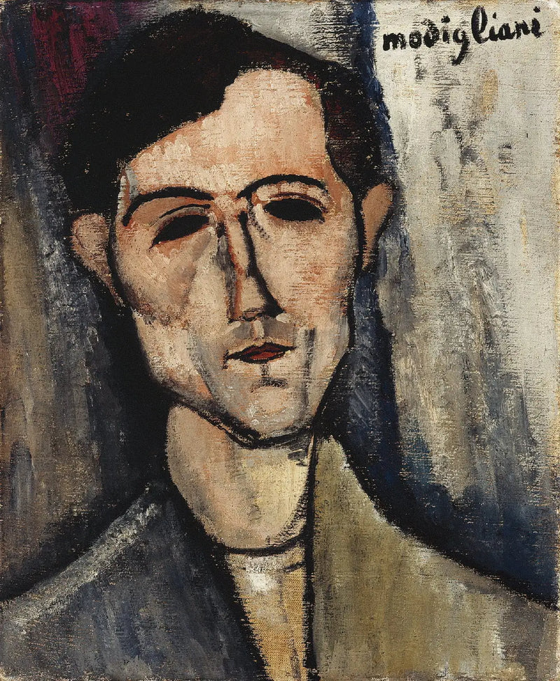 En mand - Amedeo Modigliani
