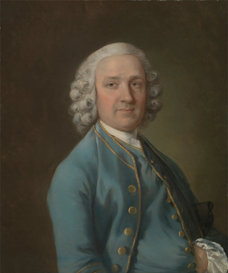 En mand kaldet hr. Wood, dansemester - Thomas Gainsborough