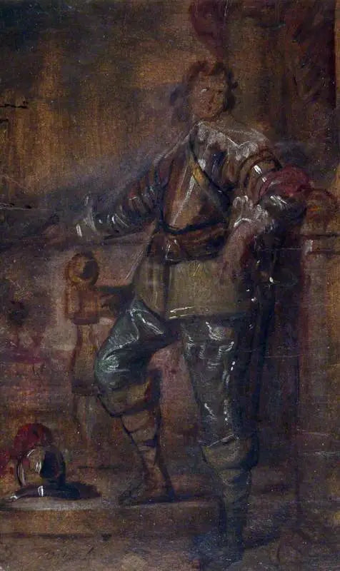 En mand i halv rustning - Antoine van Dyck