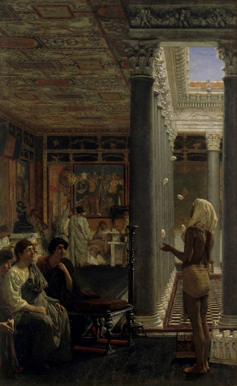 En jonglør - Lawrence Alma-Tadema