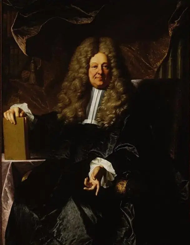 En forespørgselsmester (André Pierre Hébert ?) - Hyacinthe Rigaud