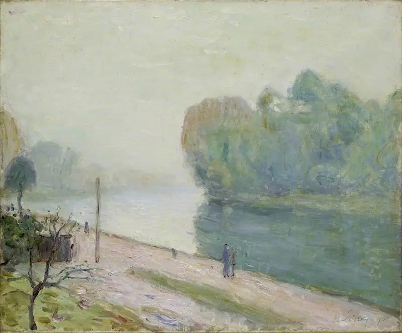 En snoet af floden Loing - Alfred Sisley