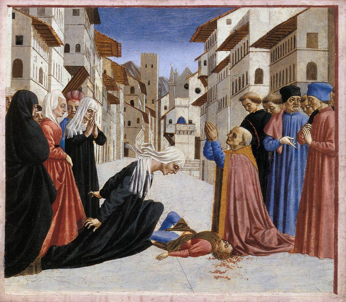 Un miracle de saint Zénobe - Domenico Veneziano - Alpha Reproduction