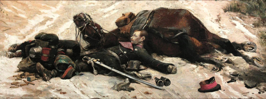 En dræbt soldat - Édouard Detaille