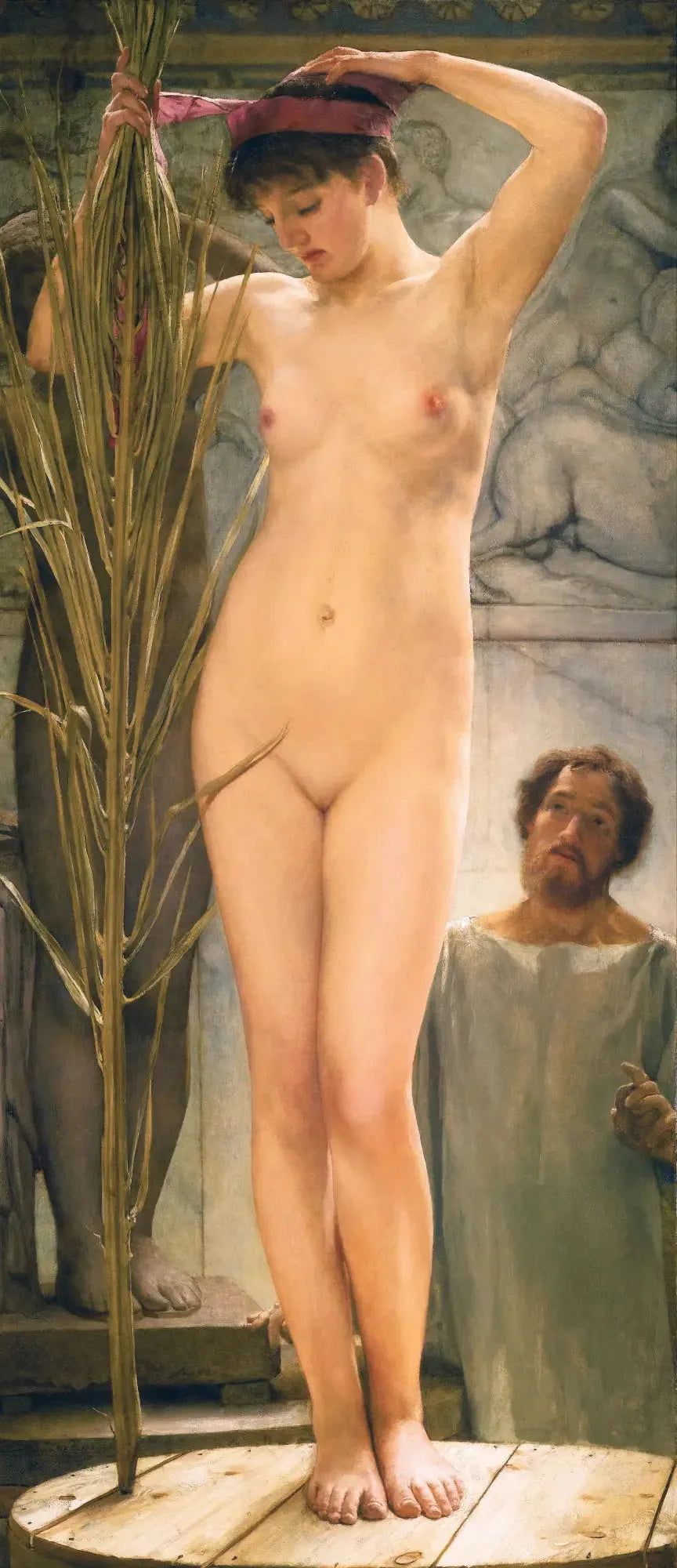 En model - Lawrence Alma-Tadema