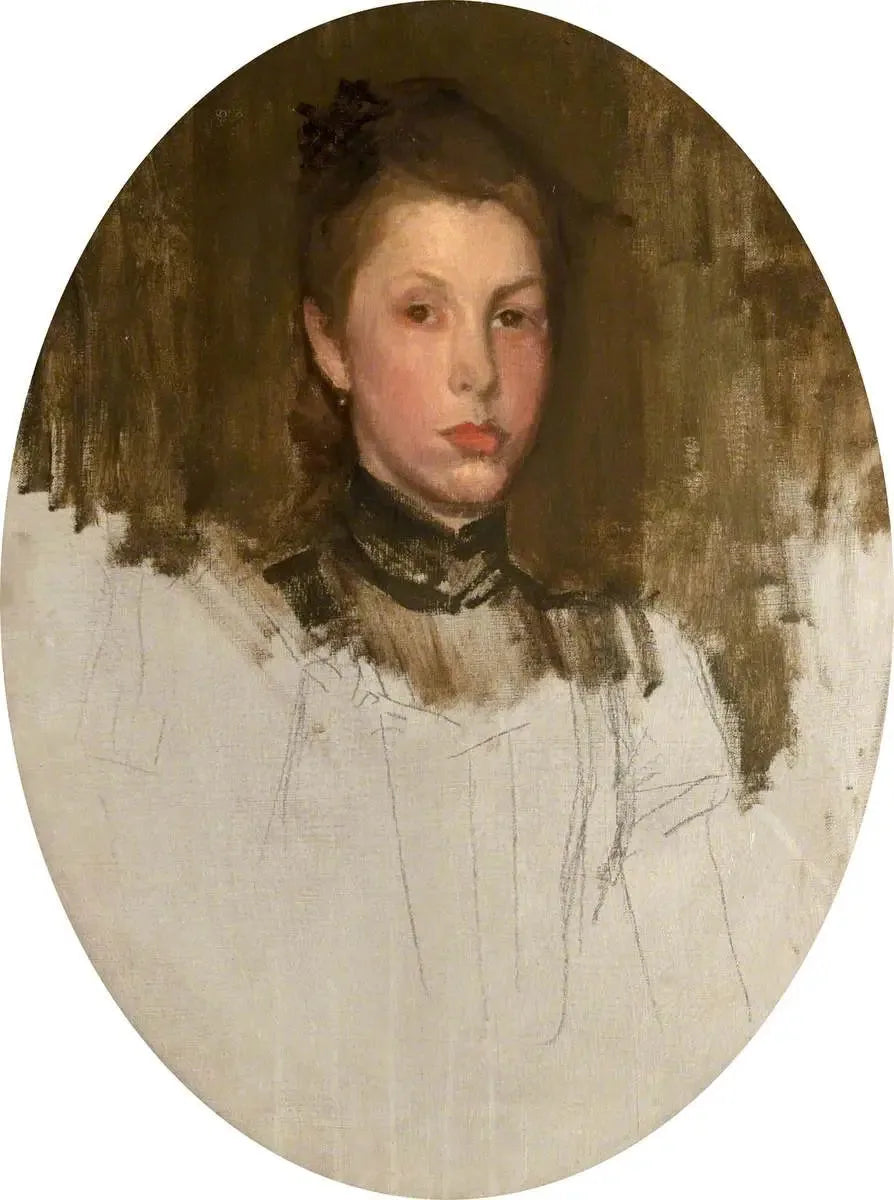 En parisisk model - James Abbott McNeill Whistler