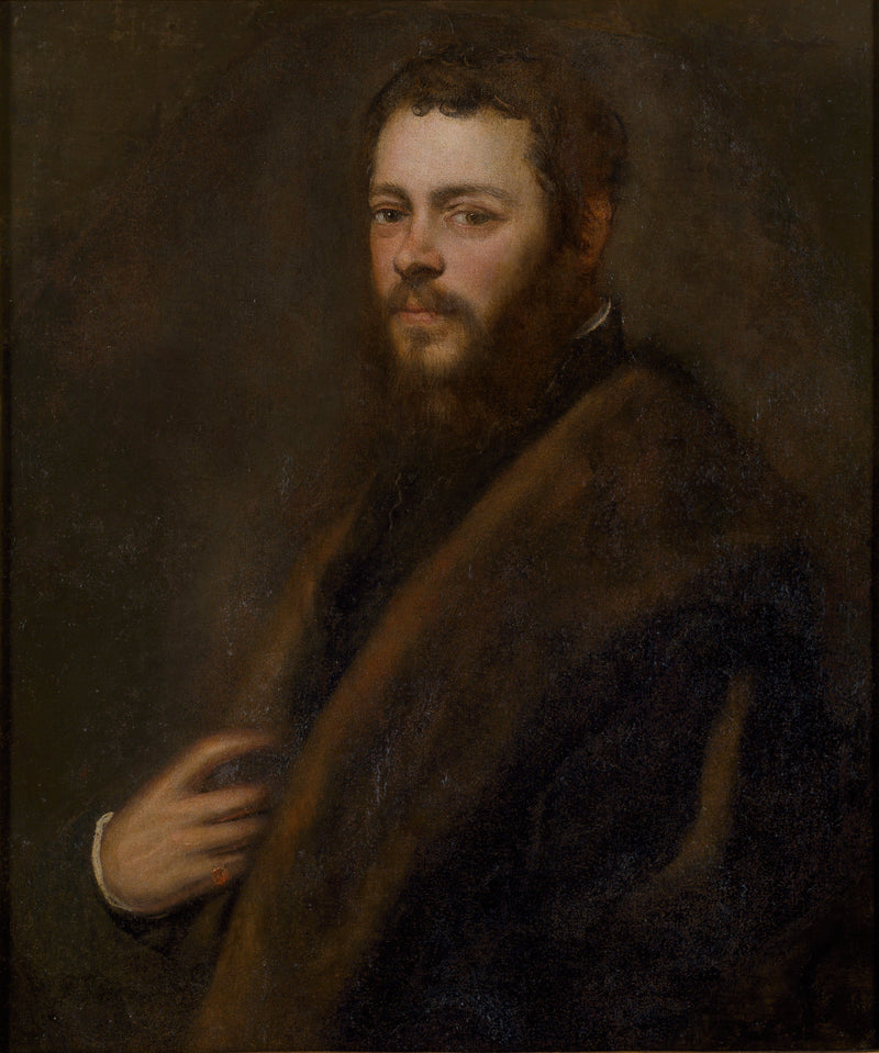 En venetiansk patricier - Jacopo Tintoretto