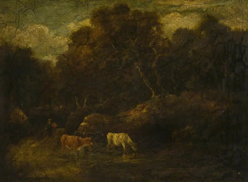 En skovlandskab - Thomas Gainsborough