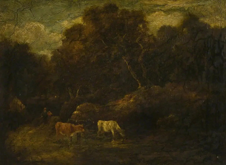 En skovlandskab - Thomas Gainsborough