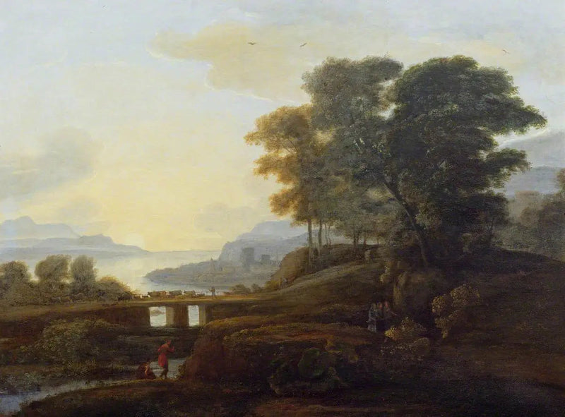 En klassisk landskab - Claude Lorrain