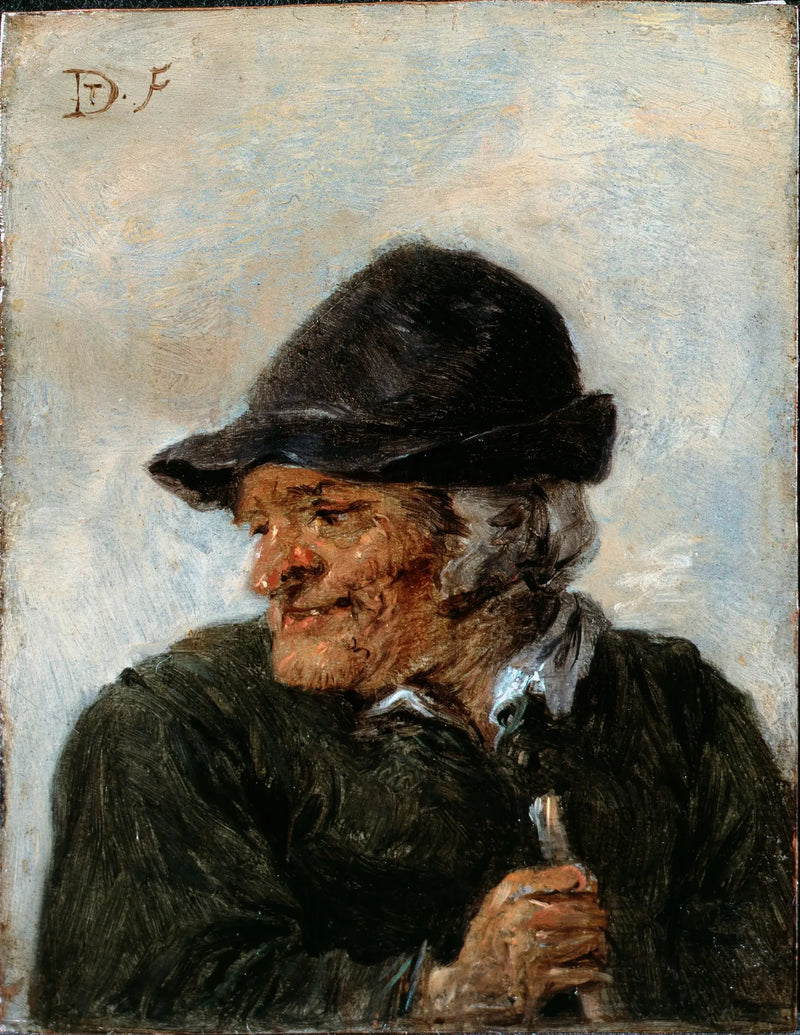 En bonde - David Teniers den Yngre