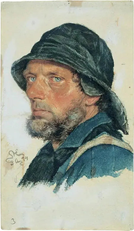 En fisker fra Hornbæk. - Peder Severin Krøyer