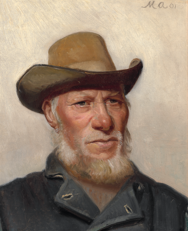 En fisker fra Skagen. -Michael Peter Ancher