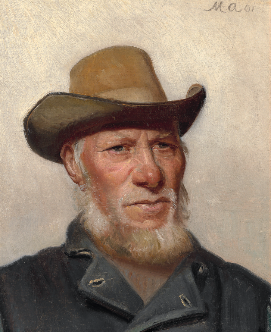 En fisker fra Skagen. -Michael Peter Ancher