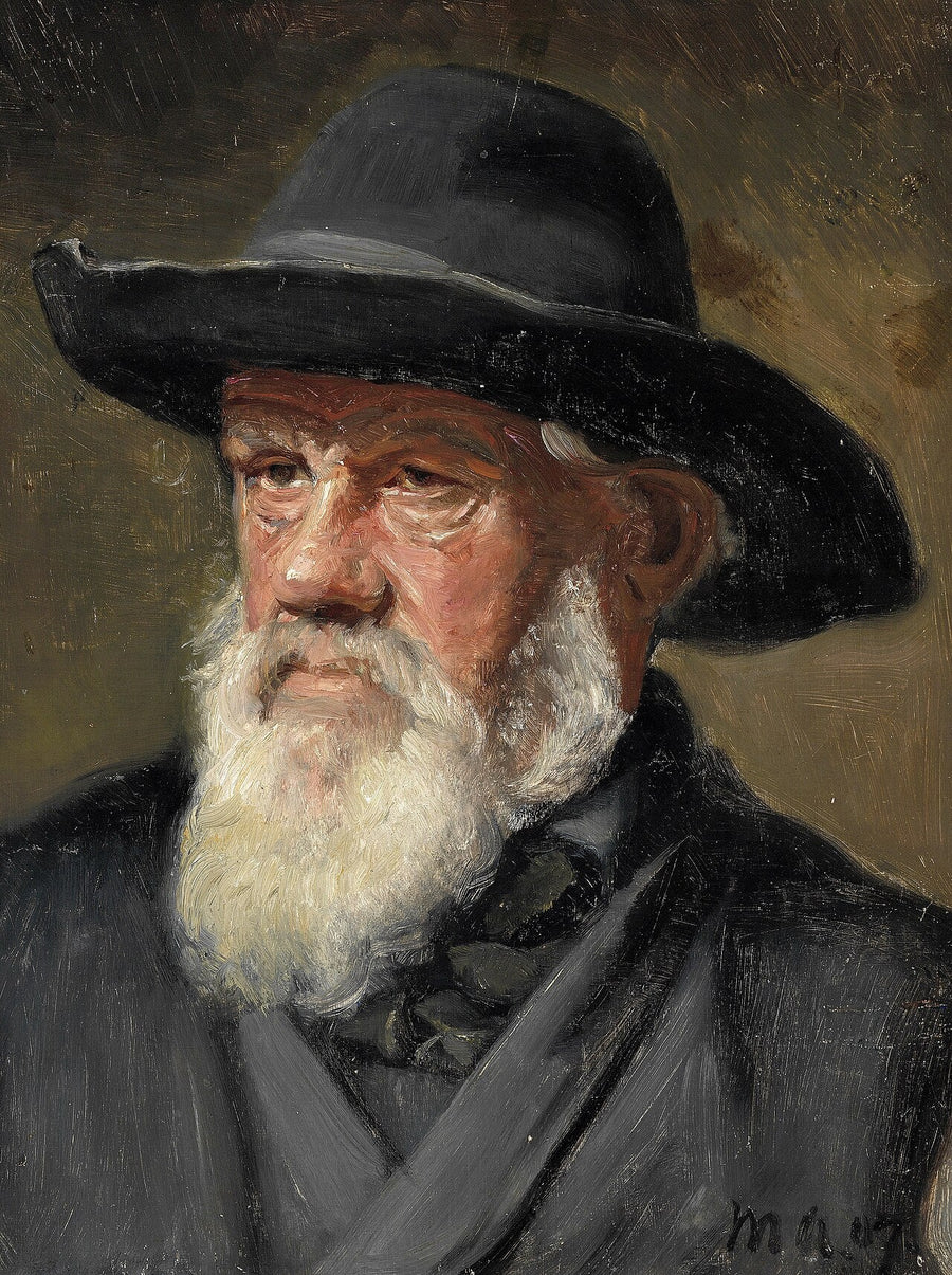 En fisker fra Skagen klædt i sit bedste søndagstøj. - Michael Peter Ancher