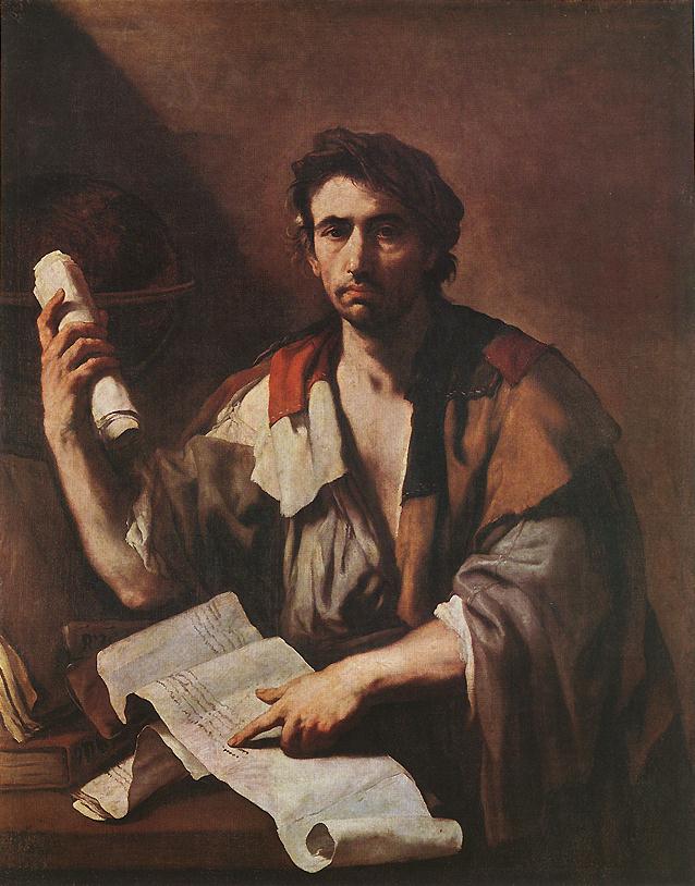 En kynisk filosof - Luca Giordano