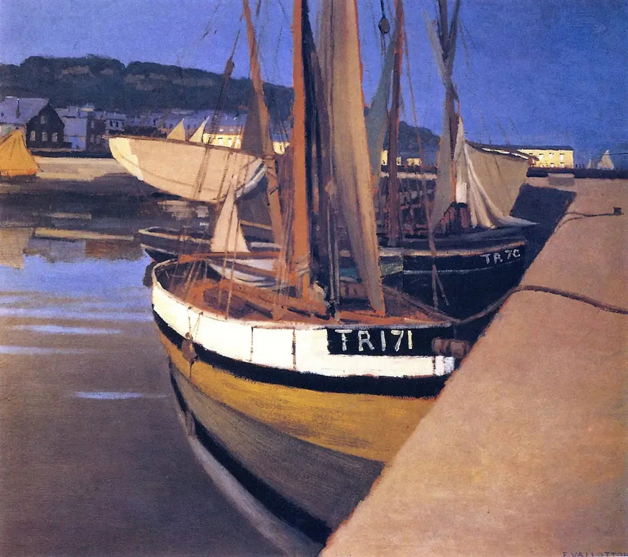 En havn - Félix Vallotton