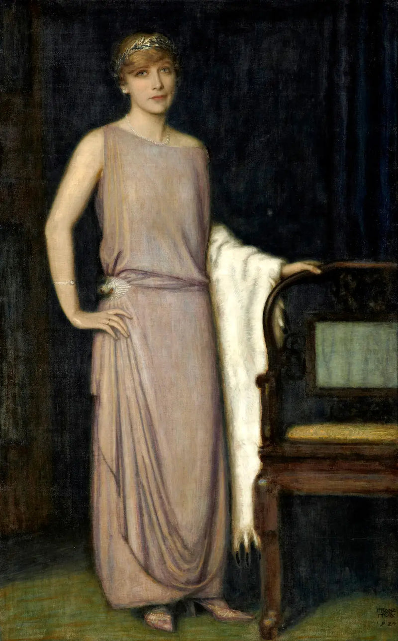 Et Portræt af Marianne Mechler - Franz von Stuck