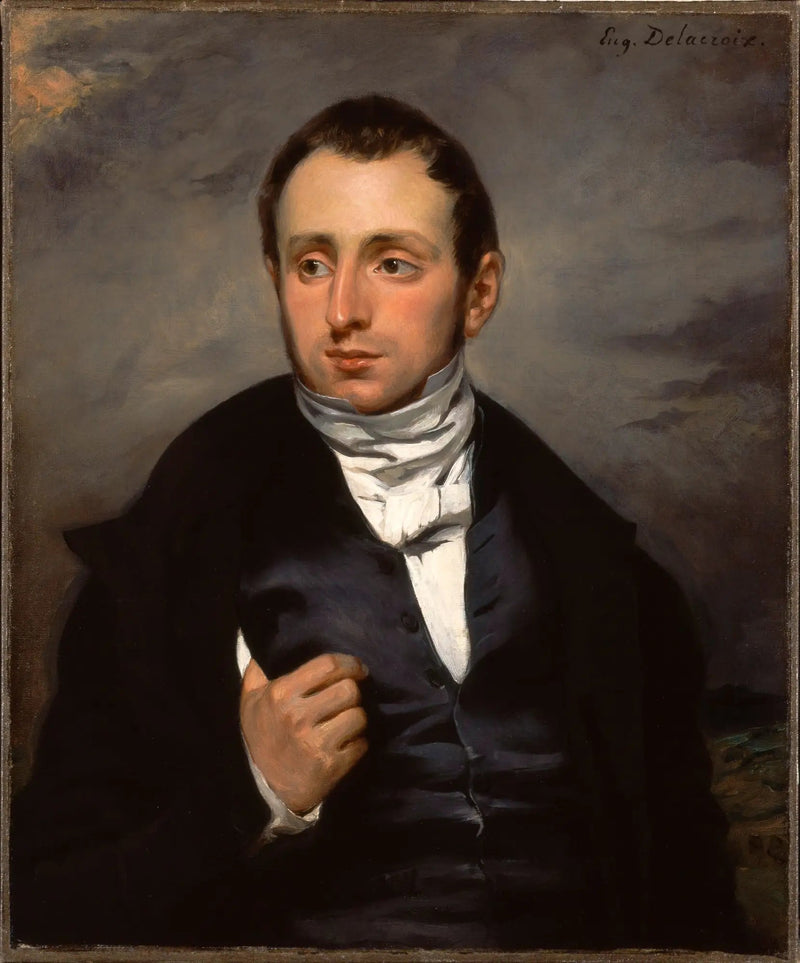 Et portræt af Dr. François-Marie Desmaisons - Eugène Delacroix