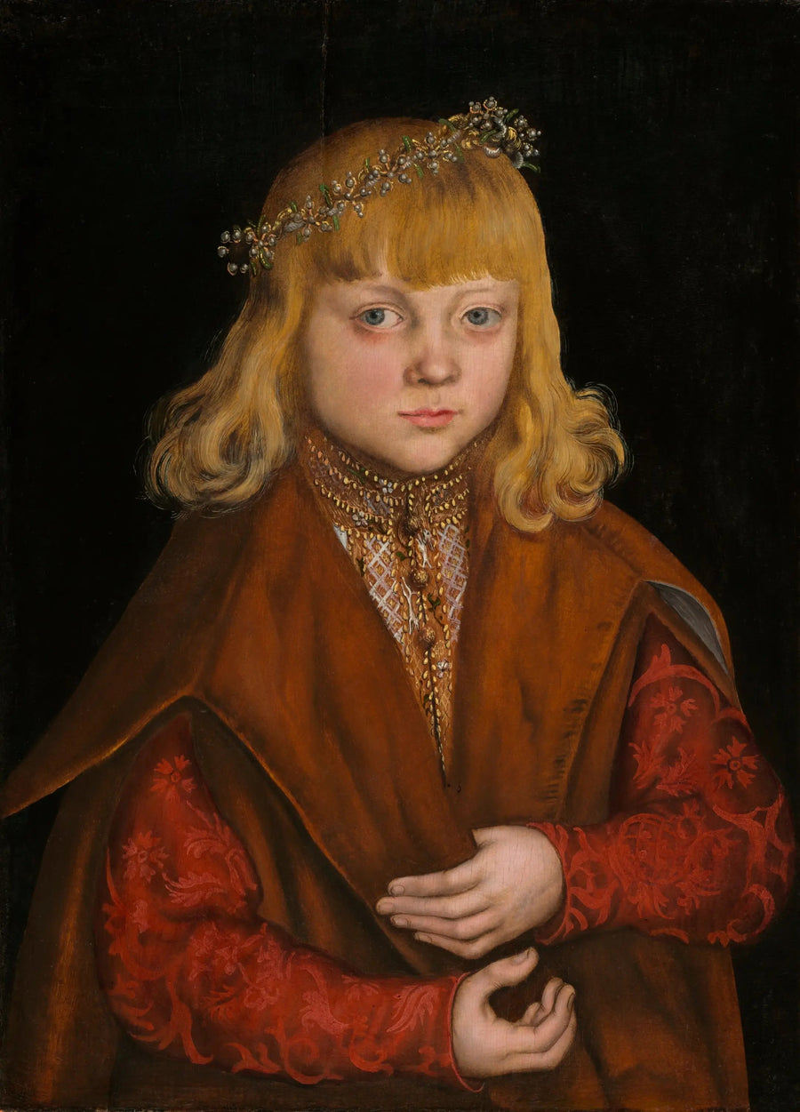 En prins af Sachsen - Lucas Cranach den Ældre